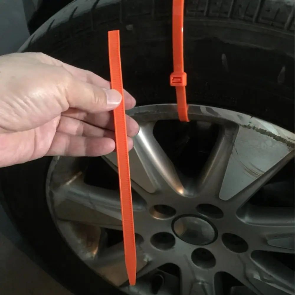 

10Pcs / Set Universal Anti-Slip Design Car Suv Plastic Winter Tires Wheels Snow Chains For Durable Car-Styling Snow Chains