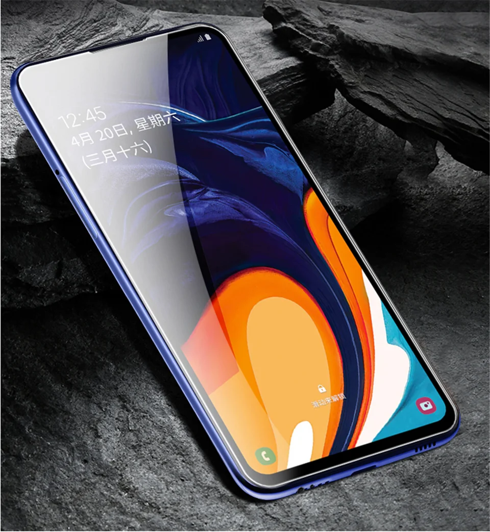 99D защита экрана из закаленного стекла для защитное стекло samsung Galaxy самсунг A50 A10 A20 A40 A70 A20E A30 A60 A80 стакан полное Защитное стекло для телефона защитная пленка