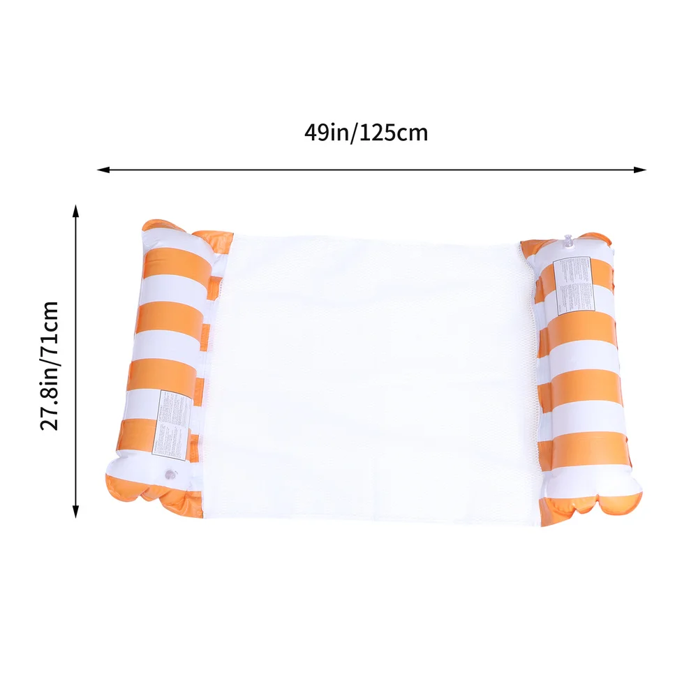 

1pc Creative Swimming Floating Bed Aerated Floating Bed Portable Swimming Mat