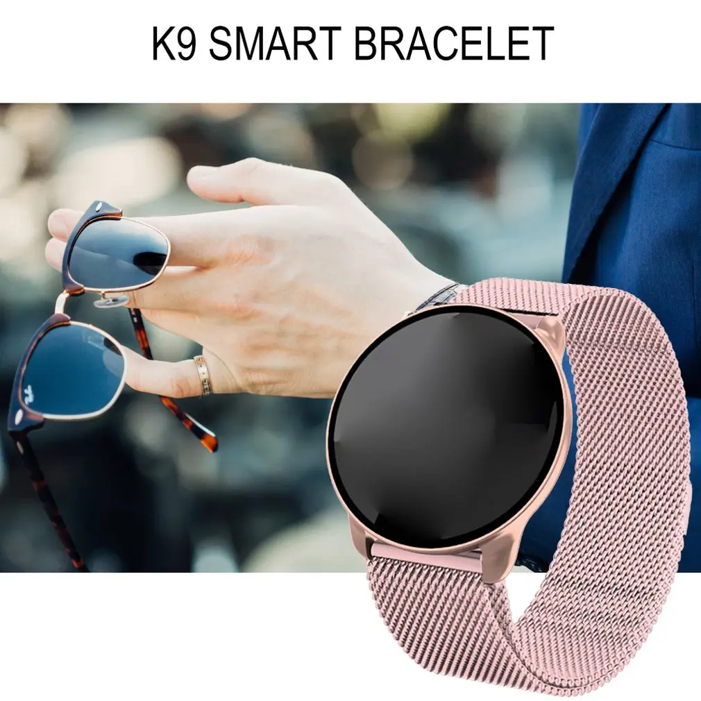 Смарт-браслет K9 с цветным экраном пульсометром 24H кислородом мониторингом сна