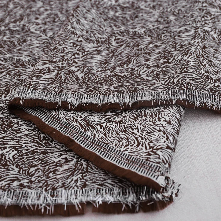 Модная одежда легкая Роскошная жаккардовая ткань материалы для шитья одежды