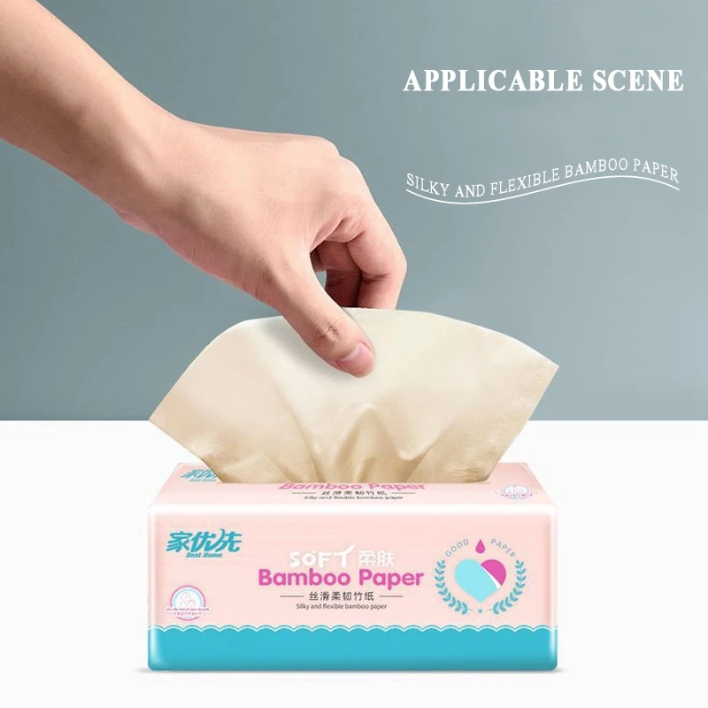 300 листов/упаковка одноразовые портативные салфетки для лица туалетная бумага