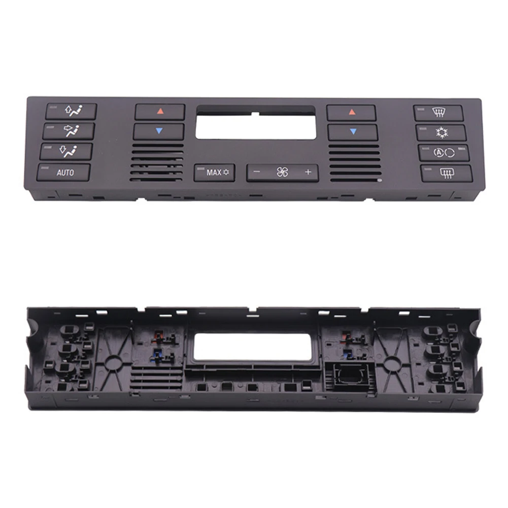 Heating Replacement ABS Switch Button Set Air Conditioner Panel Durable Parts Climate Control Car Accessories For BMW E39 E53 X5 |
