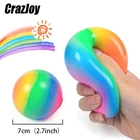 Игрушка-фиджет needoh, разноцветная игрушка для детей, сжимаемая вручную, антистрессовые шары