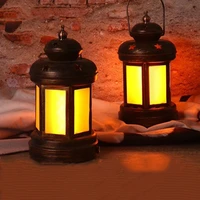 rechargeable lantern kerosene table lamp retro cellar warehouse hanging light antiqued copper cafe bar restaurant flame lights