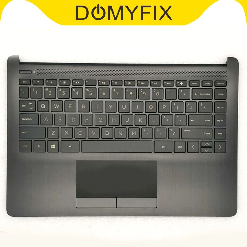 Palmrest with Keyboard & Touchpad for HP 14-CF 14-DF 14-DK 14S-CR L24818-001