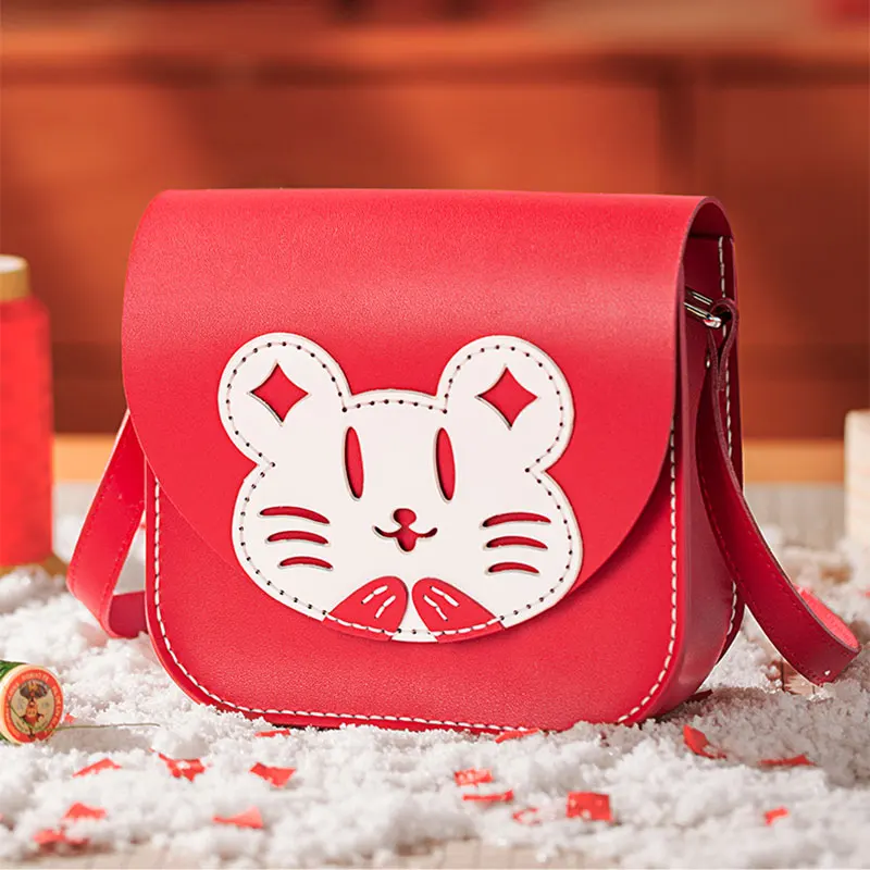 

Wooden Die Cutting Diy 2020 Chinese rat year rat Messenger Bags Dies Fille Scrapbooking Suitable For Die-cutting Machines
