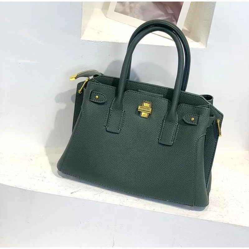 

Сумка на плечо для женщин, модная вместительная женская сумка для офиса, однотонная Осенняя Портативная Сумка-клатч из искусственной кожи