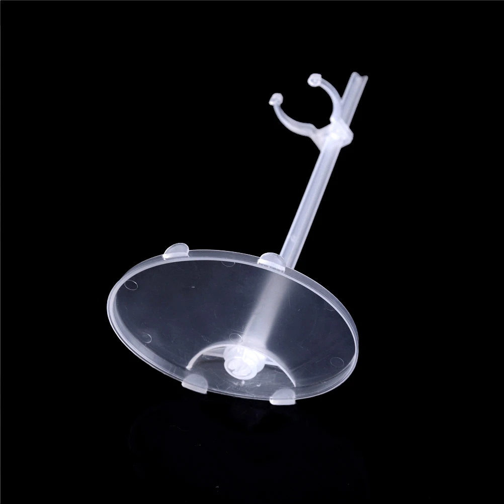 

5 Stks/partij Transparant Clear Kleur Dolls Toy Stand Ondersteuning Voor Poppen Meisjes Prop Up Mannequin Model Display Houder