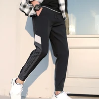 mens casual nine pants mens pants polyester quick drying jogging pants youth fashion outdoor sports pants autumn 4xl mkx084