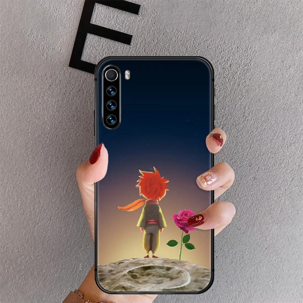 

Le Petit Prince Little Phone Case Cover For Xiaomi Redmi Note 7 7A 8 8T 9 9S 9A 10 K30 Pro Ultra Black Fashion Trend Cover