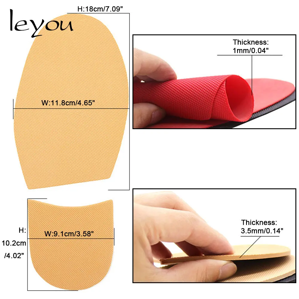 Стельки для ремонта обуви аксессуары протектор подошвы обувь с красной подошвой