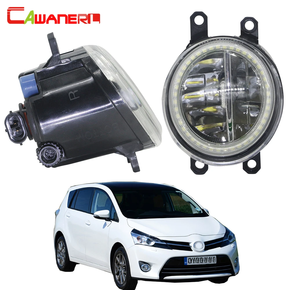 Cawanerl для Toyota Verso (_ R2 _) 2009-2018 автомобиля 4000LM светодиодный противотуманный фонарь