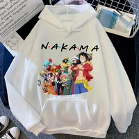 one piece men hoodie luffy zoro ace streetwear harajuku male kawaii manga anime cartoons sweatshirt casual clothes spring hoody