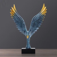 american abstract mirs wings figurines resin ornaments creative wings statue retro desktop crafts artwork home decoration r1648