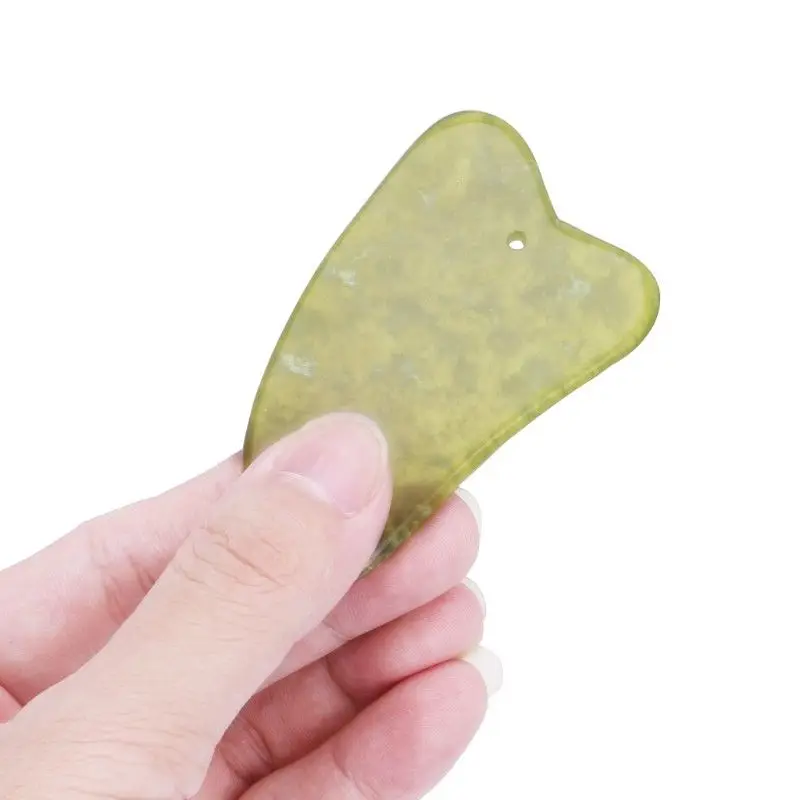 Уход за лицом нефрит для массажа доска ухода кожей лица инструмент соскабливания