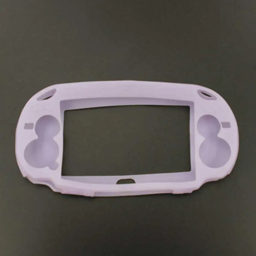 Мягкий силиконовый чехол YuXi для sony psv 1000, защитный чехол для PS Vita psv ita 1000, геймпад - Цвет: Light Purple