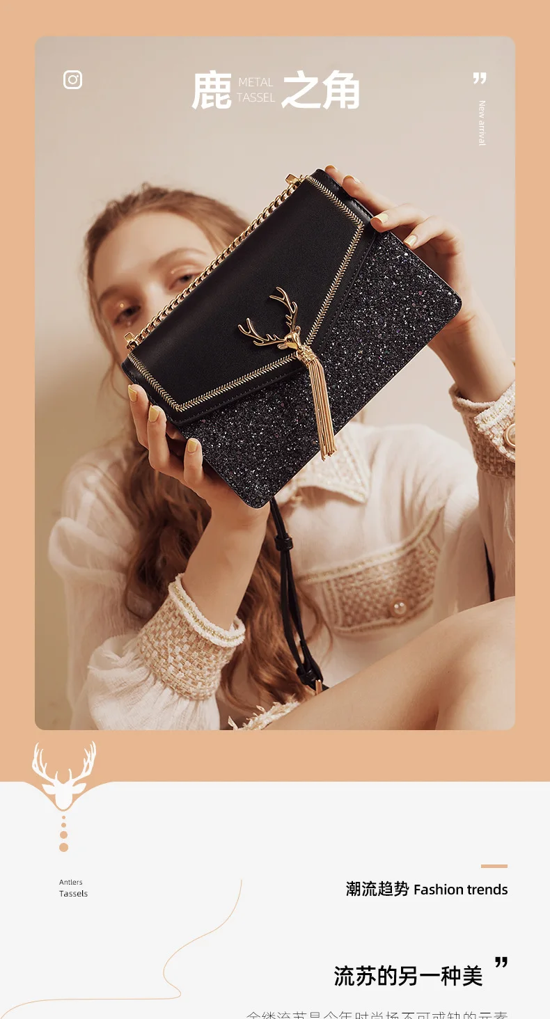 

Bag women 2020 new trend su fashion diagonal one-shoulder lady messenger bag