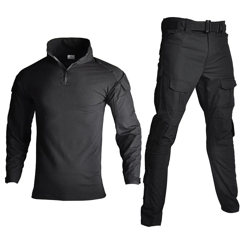 Камуфляжный костюм в стиле милитари тактическая Униформа для мужчин спецназ