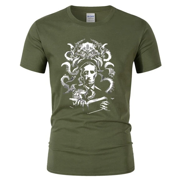 Новое поступление 2020 футболка Cthulhu luau с записью Camiseta короткая мужская и женская