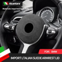 for bmw steering wheel cover f20 f21 f30 f32 f chassis 134 series alcantara suede airbag cover high end interior modification