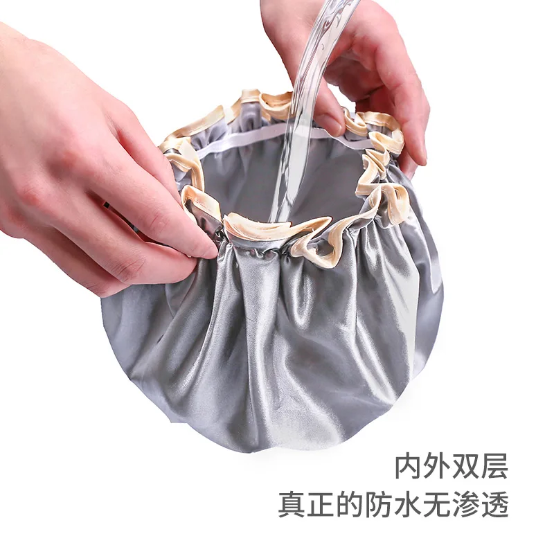 

2021 Fashion Magic Microfiber Bathing Quick Dry Hair Cap Turban Wrap Towel Hat Bathroom Cute Long Hair Hair-Drying Shower Caps