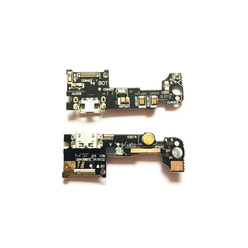 Для Asus Zenfone 3 Laser ZC551KL USB зарядный док порт разъем плата для зарядки модуль аудио