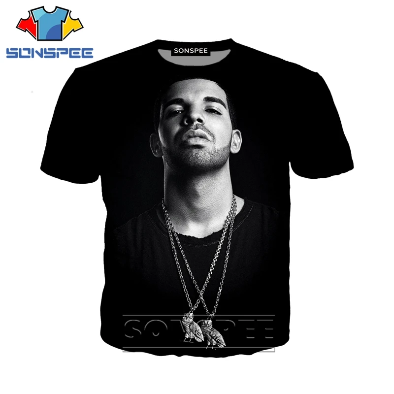 16 Аниме 3d печать футболка мужская хип-хоп Drake Женская модная футболка сексуальные Детские футболки с забавным принтом Забавные Рубашки homme футболка A245 - Цвет: 16