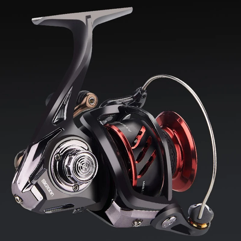 

DEUKIO SK2000 Fishing Reel Spinning Metal Handle Saltwater Reel for Fishing