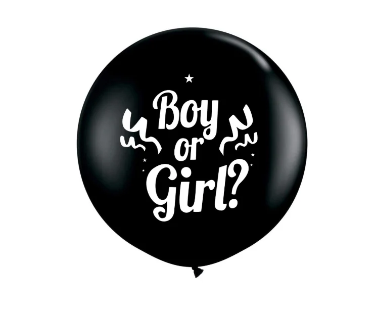 36 дюймовый черный латексный шар воздушные шары для украшения вечеринок