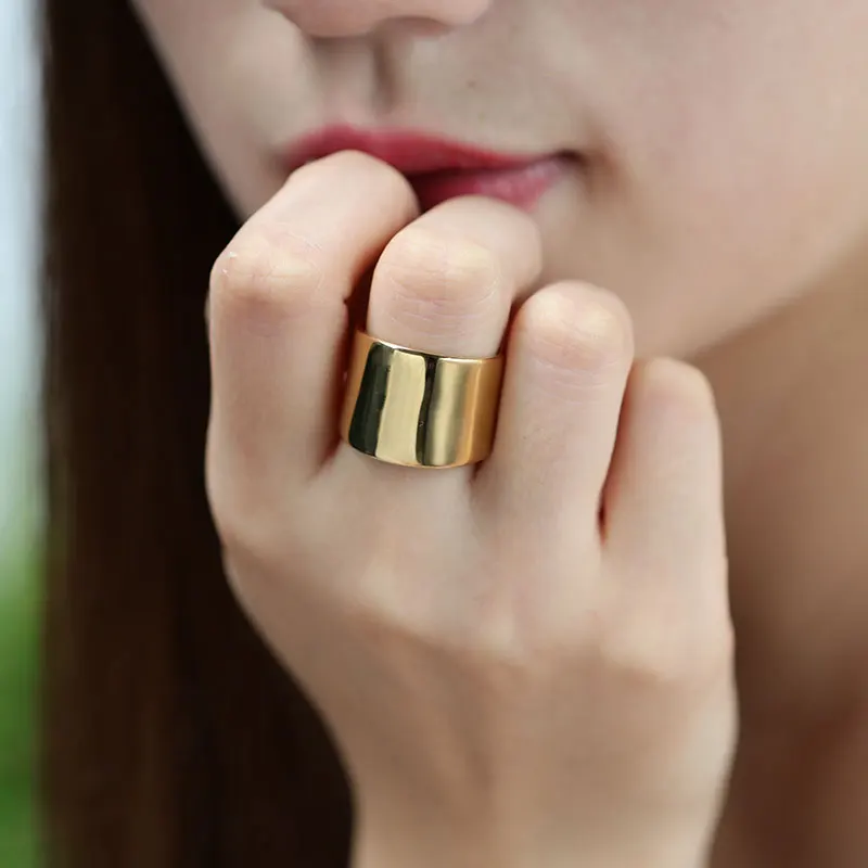 WAWFROK 2019 Модные кольца для женщин популярное кольцо большие на палец мужское из