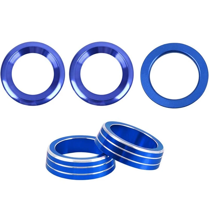 5 шт. о динамик двигатель зажигания Кондиционер AC переключатель кольцо с