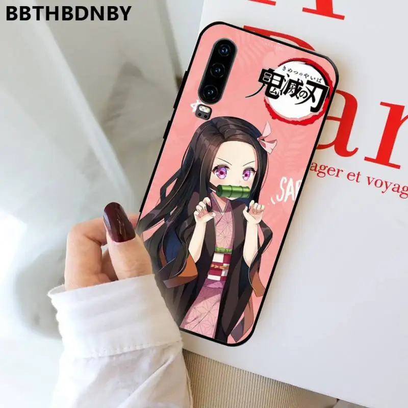 

Demon Slayer Kimetsu No Yaiba Phone Case For Huawei P9 P10 P20 P30 Pro Lite smart Mate 10 Lite 20 Y5 Y6 Y7 2018 2019