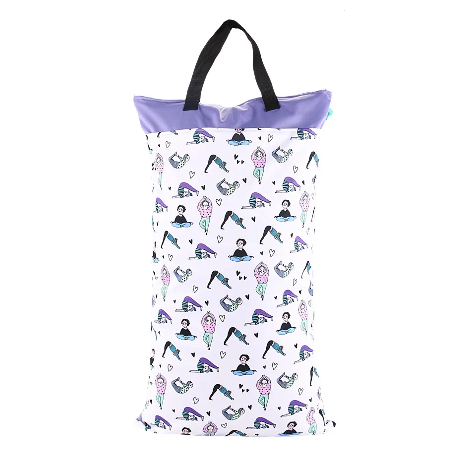 1 шт. водонепроницаемый многоразовый мешок для детских подгузников 40 Х70 см|Сумки