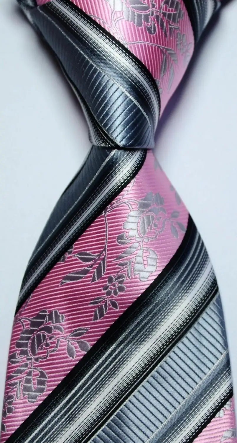 Мужской галстук Галстук полосатый 100% шелк 9 см оранжевый синий розовый