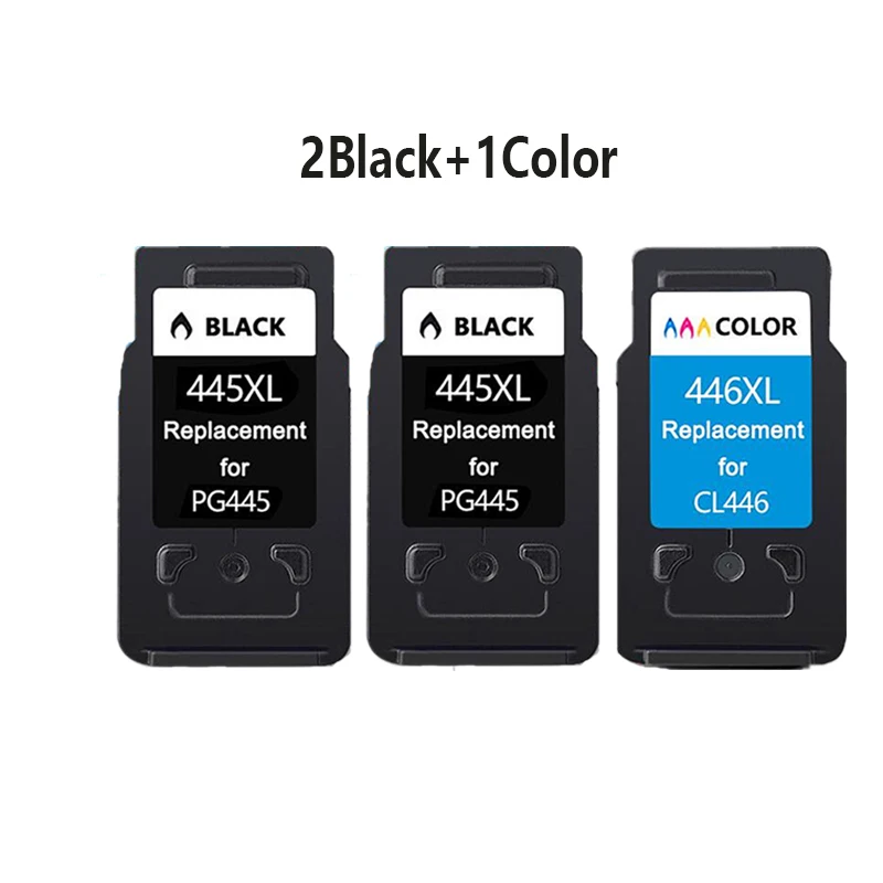 Чернильный картридж ASW PG-445 PG445 CL 446 совместимый с PG445XL 445XL для принтера Canon PIXMA MG 2440