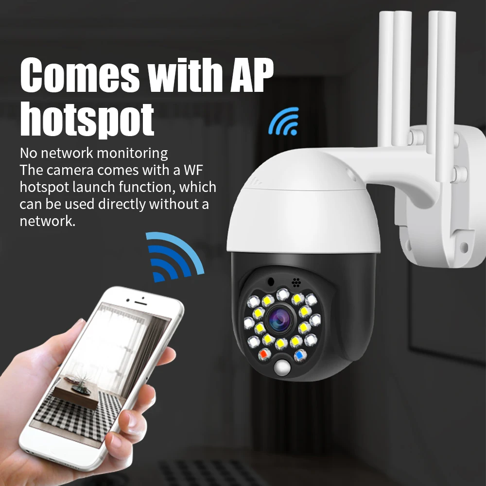 IP66 wifi камера камкордер телефон Удаленный AP 4 антенны Android Великобритания домашняя