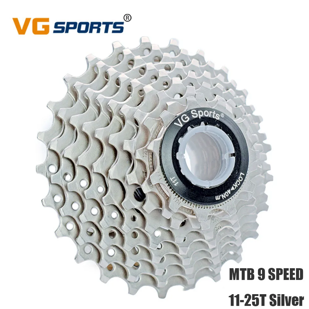 Дорожный велосипед кассета Freewheel 9 скорость 25T MTB звездочки Cassete Velocidades маленький