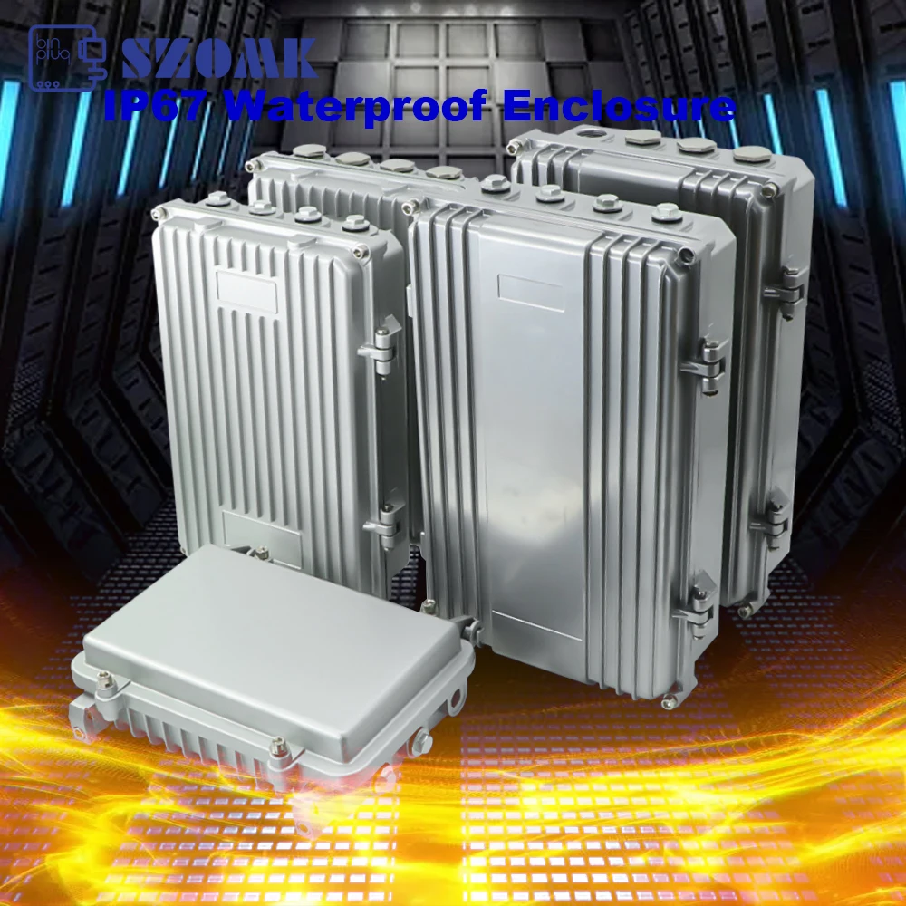 Профессиональный IP65 водонепроницаемый наружный усилитель сигнала CATV корпус из