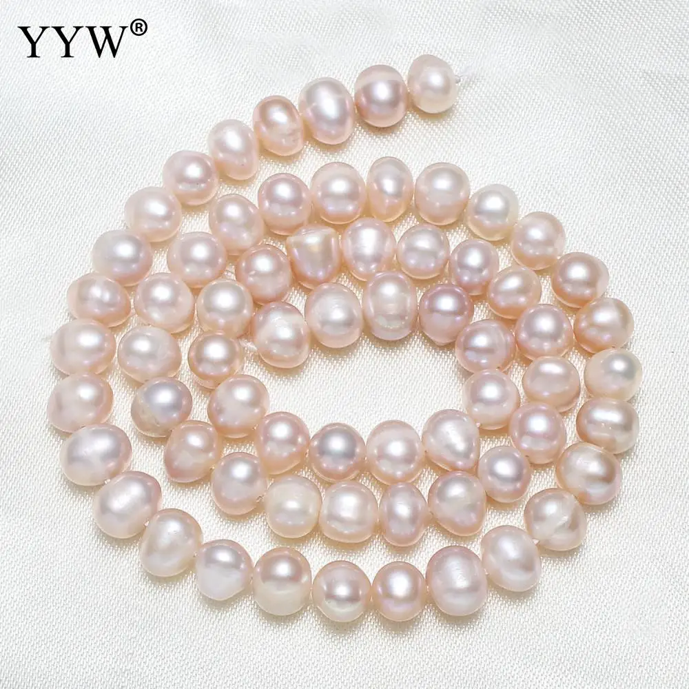

High Grade Cultured Potato Freshwater Pearl Beads Loose Beads for DIY Women Elegant Necklace Bracelet Jewelry Making