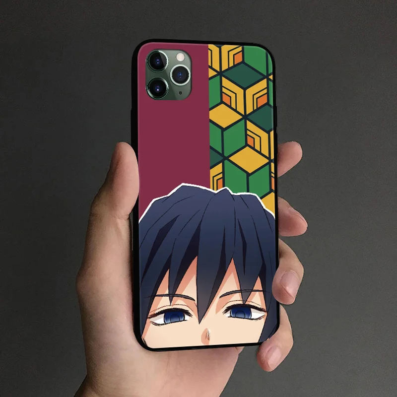 Чехол для телефона Giyu Tomioka Kimetsu no Yaiba чехол из мягкого ТПУ силикона iPhone 6 6s 7 8 Plus X XR XS
