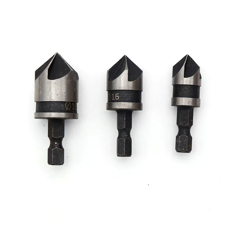 1 шт. 90 градусов промышленное качество пять/семь лезвий потайное отверстие