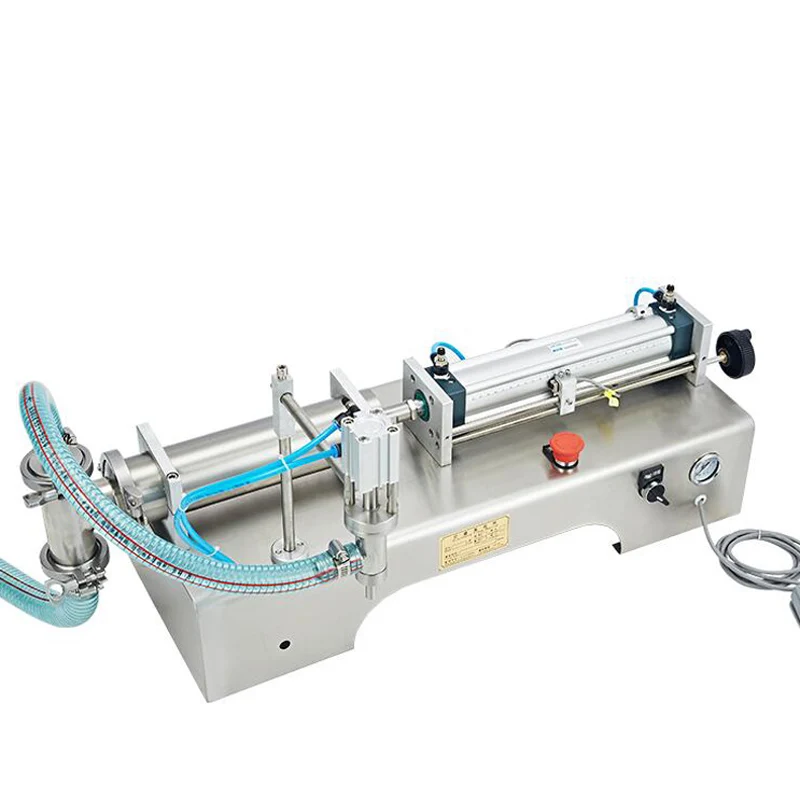 

PBOBP Single Head Liquid Filling Machine High Temperature And Heat Resistant Filling Machine With Automatic Conveyor Belt