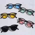 Солнцезащитные очки JackJad женские, круглые, винтажные, с затемненными линзами, SS0821, 2021