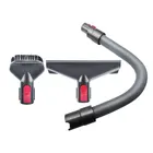 3 шт. щетка для кровати, набор мягких трубок для Dyson V7 V8 V10 V11, детали пылесоса, насадка, круглые щетки, инструмент для щелей