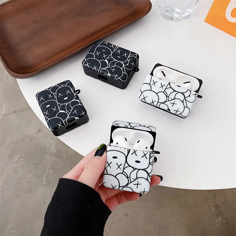 

Tide Bear Earphone Case Apple AirPods 2 Case Cover AirPods Pro Case IPhone Earbuds Accessories AirPod Case Air Pods Case Cover