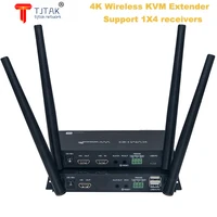 wireless hdmi extender 100m 5g 4k transmitter receiver kit tcpip extende audio video support 1tx to 4rxs
