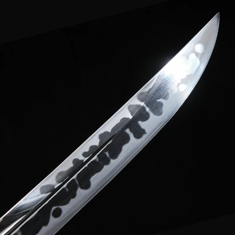 

High-Grade Traditional Chinese Sword Handmade Folded Steel Damacus Full Tang Blade Sharpness Home Decor