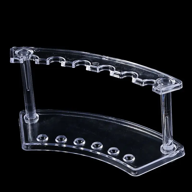 Plastic 6 Slot Pen Jewelry Display Holder Stand Rack High Quality M17F | Канцтовары для офиса и дома
