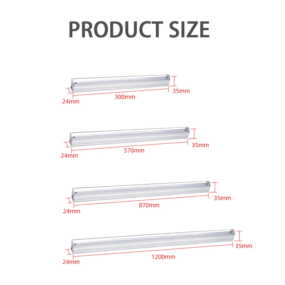

2Ft T5 led tube grow light Full Spectrum For Stents Vegetables Seedings